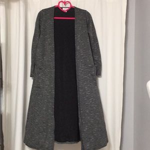 XS gray stripe LuLaRoe Sarah